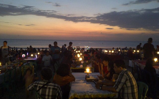 Romantic Dinner Under the Stars in Bali